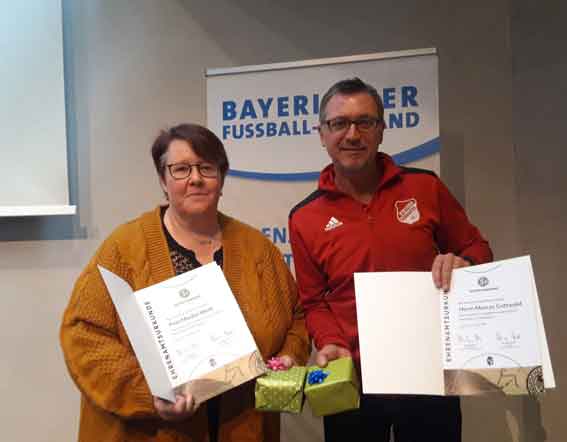 DFB – Ehrungen für verdiente Ehrenamtliche des SV Thierhaupten