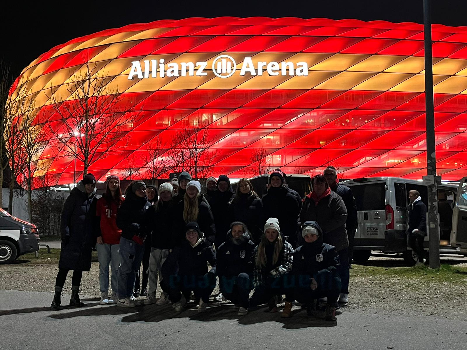 Ausflug zum Champions League-Spiel