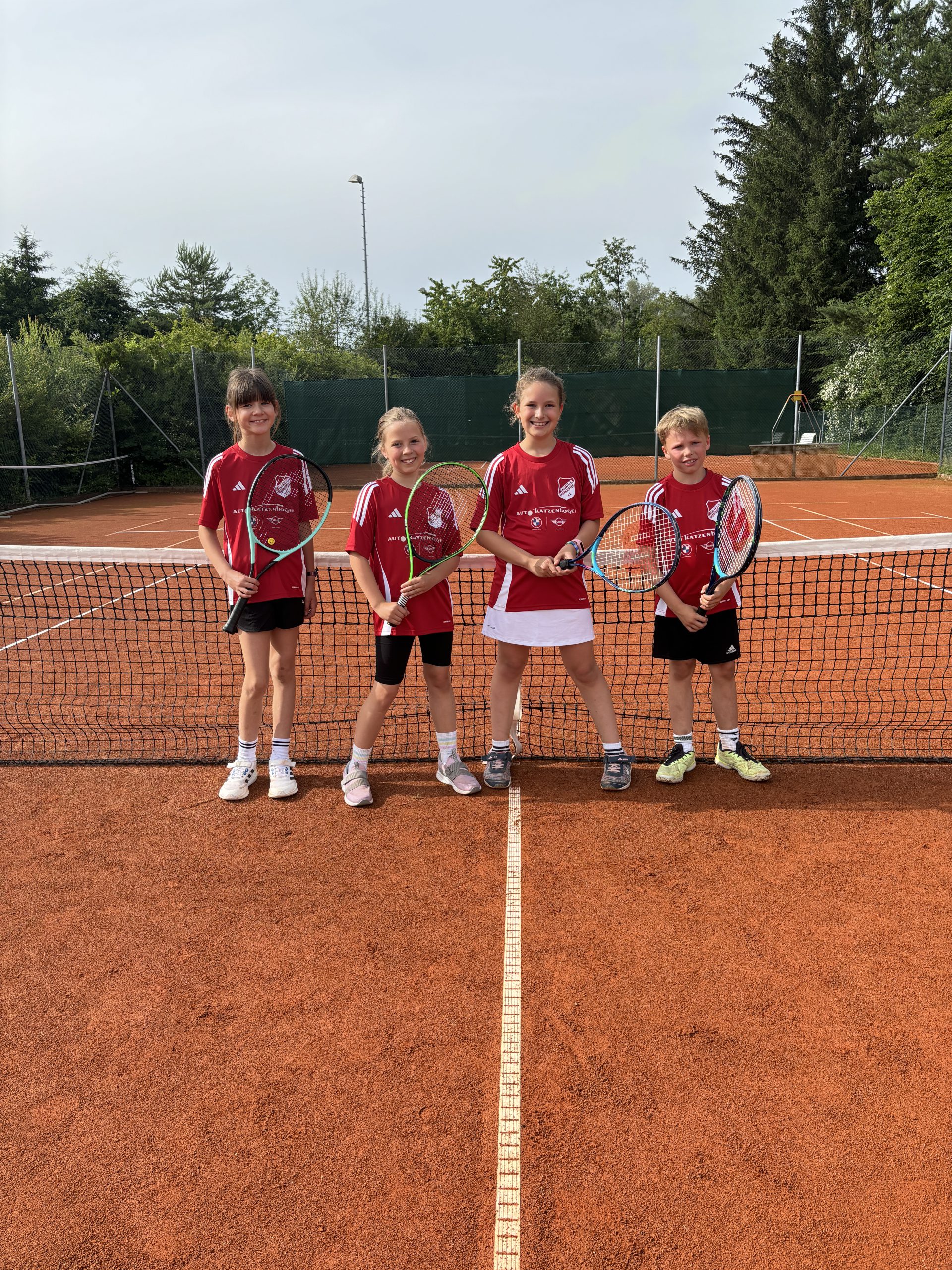 Spielbericht für das Punktspiel der U10 der Tennisabteilung